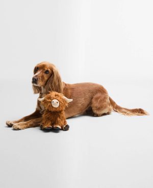 Highland Cow Dog Toy