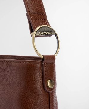 Cedar Leather Bucket Bag