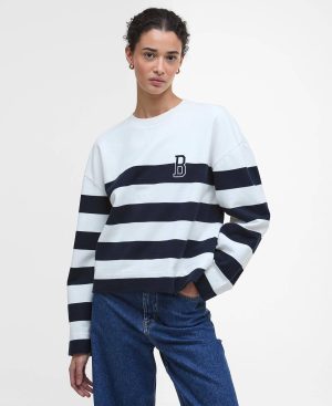 Faye Striped Sweatshirt