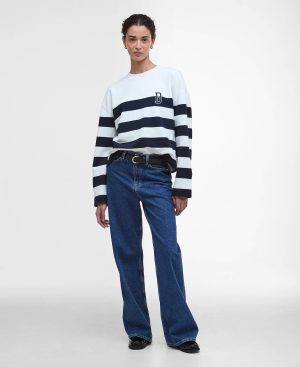 Faye Striped Sweatshirt