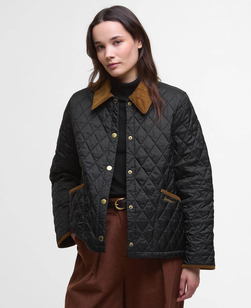 Icons Cropped Liddesdale Quilted Jacket