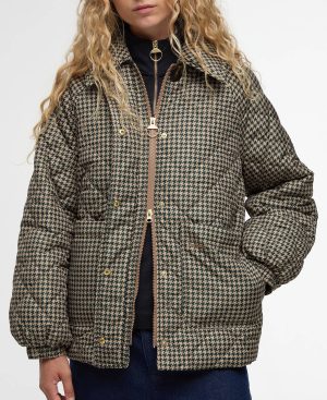 Laoise Check Quilted Jacket