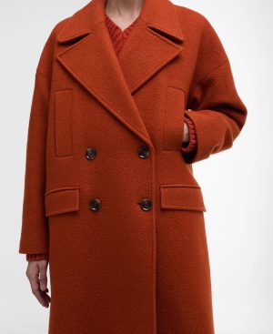 Blyth Double Breasted Wool Coat