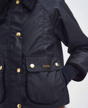 Cropped Beadnell Waxed Jacket