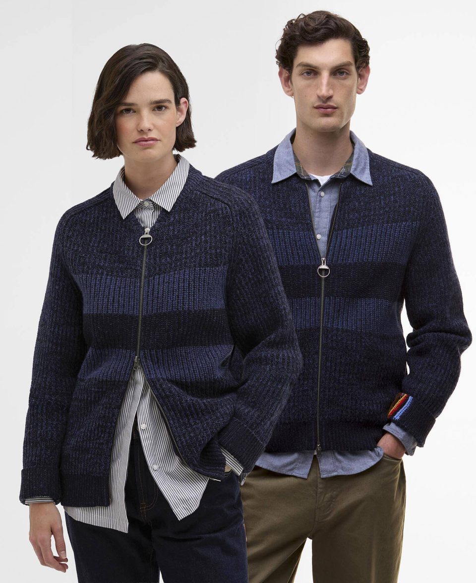 Paul Smith loves Barbour Knitted Bomber Jacket