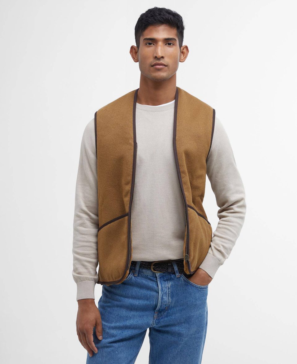 Cotton Half-Zip Jumper - Inky Marl, L