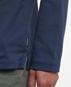 Corpatch Tailored Long-Sleeved Polo Shirt