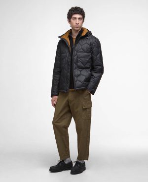 Re-Engineered Hooded Spey Quilted Jacket
