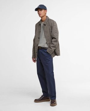 Fenn Regular Gingham Shirt – Mallard Green, S