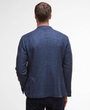 Godfrey Moons Shetland Blazer – Navy, XL