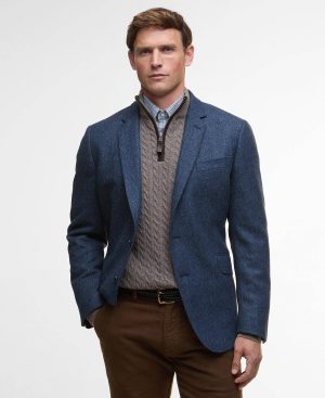 Throckley Oxford Tailored Shirt – Sky, M