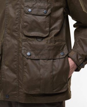 Re-Engineered Utility Bedale Waxed Jacket