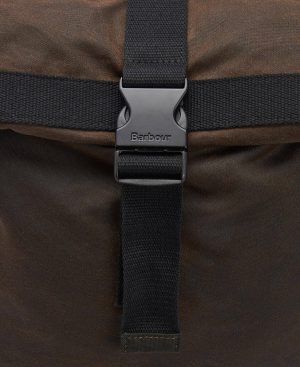 Field Roll-Top Waxed Backpack